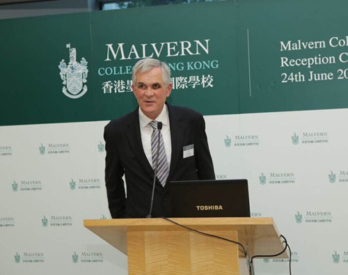 希望教育集团副总裁应邀参加香港墨尔文国际学